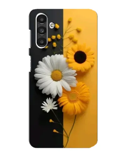 Чехол для Samsung Galaxy M34 (5G) с картинкой «Подсолнух и ромашка»