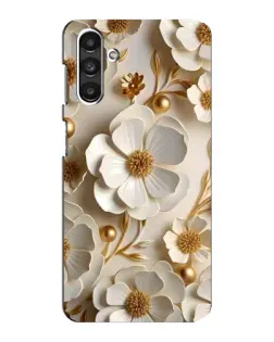 Чехол для Samsung Galaxy M34 (5G) с картинкой «Белие бумажние  цвети»