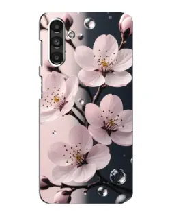 Чехол для Samsung Galaxy M34 (5G) с картинкой «Нежная сакура и капли»