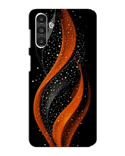 Чехол для Samsung Galaxy M34 (5G) с картинкой «Огненная звездная волна»