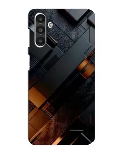 Чехол для Samsung Galaxy M34 (5G) с картинкой «Черные геометрические блоки»