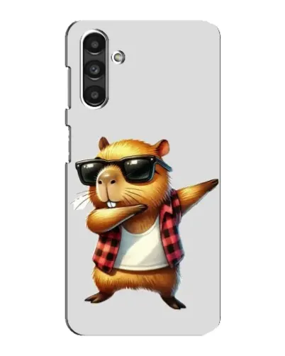Чохол для Samsung Galaxy M34 (5G) з картинкою «Капібара репер даб»