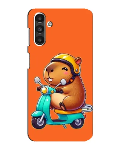 Чохол для Samsung Galaxy M34 (5G) з картинкою «Капібара на скутері»