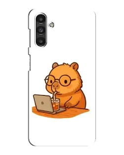 Чохол для Samsung Galaxy M34 (5G) з картинкою «Капібара з ноутбуком» Чохол для Samsung Galaxy M34 (5G) з картинкою «Капібара з ноутбуком»