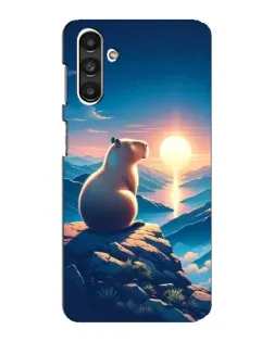 Чохол для Samsung Galaxy M34 (5G) з картинкою «Захід сонця з капібарою» Чохол для Samsung Galaxy M34 (5G) з картинкою «Захід сонця з капібарою»