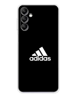 Чехол для Samsung Galaxy M35 5G с картинкой «Черная классика Adidas»