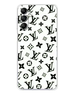 Чехол для Samsung Galaxy M35 5G с картинкой «Монохромный хаос LV»
