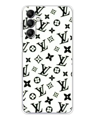 Чехол для Samsung Galaxy M35 5G с картинкой «Монохромный хаос LV» Чехол для Samsung Galaxy M35 5G с картинкой «Монохромный хаос LV»