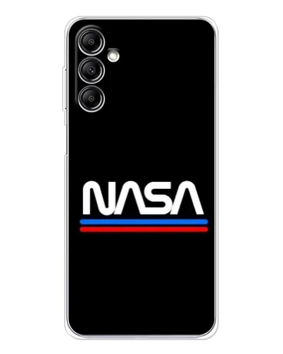 Чехол для Samsung Galaxy M35 5G с картинкой «NASA — классика Red Blue» Чехол для Samsung Galaxy M35 5G с картинкой «NASA — классика Red Blue»
