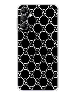 Чехол для Samsung Galaxy M35 5G с картинкой «Gucci — сетчатый паттерн»