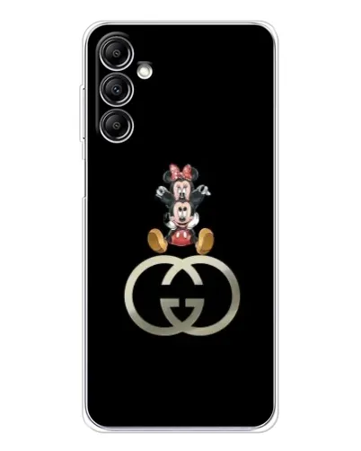 Чехол для Samsung Galaxy M35 5G с картинкой «Минни Маус на лого» Чехол для Samsung Galaxy M35 5G с картинкой «Минни Маус на лого»