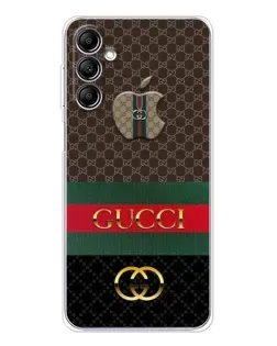 Чехол для Samsung Galaxy M35 5G с картинкой «Gucci — брендированный десерт»