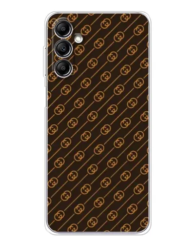 Чехол для Samsung Galaxy M35 5G с картинкой «Gucci — золотые диагонали» Чехол для Samsung Galaxy M35 5G с картинкой «Gucci — золотые диагонали»