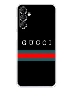 Чехол для Samsung Galaxy M35 5G с картинкой «Gucci — красный пояс»