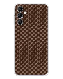 Чехол для Samsung Galaxy M35 5G с картинкой «Gucci — шоколадная сетка»