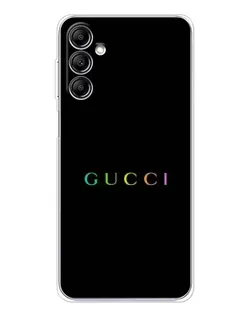 Чехол для Samsung Galaxy M35 5G с картинкой «Gucci — неоновый минимализм»