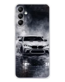 Чехол для Samsung Galaxy M35 5G с картинкой «BMW сквозь туман»
