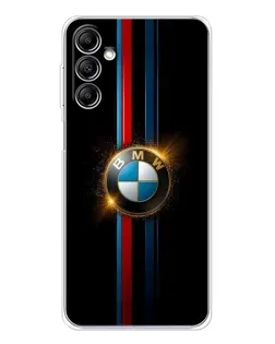 Чехол для Samsung Galaxy M35 5G с картинкой «BMW M-Power неон»