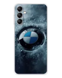 Чохол для Samsung Galaxy M35 5G з картинкою «Логотип BMW — лід» Чохол для Samsung Galaxy M35 5G з картинкою «Логотип BMW — лід»