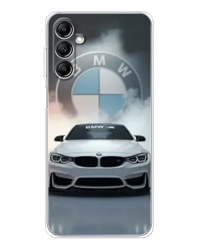 Чохол для Samsung Galaxy M35 5G з картинкою «BMW в білому диму» Чохол для Samsung Galaxy M35 5G з картинкою «BMW в білому диму»