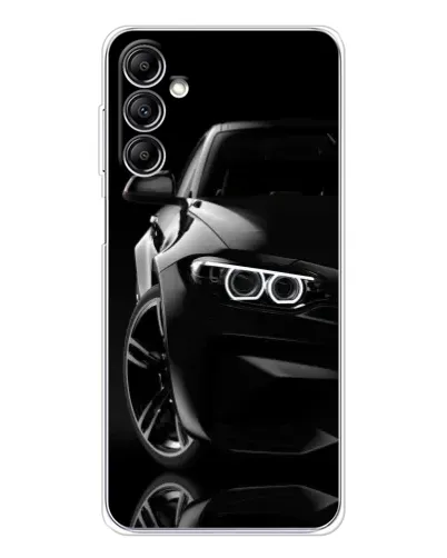 Чохол для Samsung Galaxy M35 5G з картинкою «Чорна BMW — профіль» Чохол для Samsung Galaxy M35 5G з картинкою «Чорна BMW — профіль»