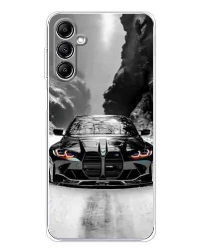 Чохол для Samsung Galaxy M35 5G з картинкою «BMW — акварельний дрифт» Чохол для Samsung Galaxy M35 5G з картинкою «BMW — акварельний дрифт»