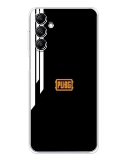 Чехол для Samsung Galaxy M35 5G с картинкой «PUBG — вертикальные линии»