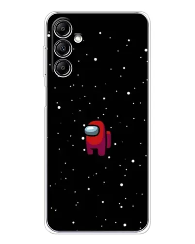 Чехол для Samsung Galaxy M35 5G с картинкой «Красный Among Us»