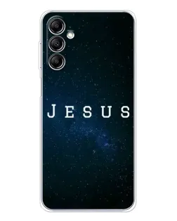 Чехол для Samsung Galaxy M35 5G с картинкой «Звездное небо Jesus»