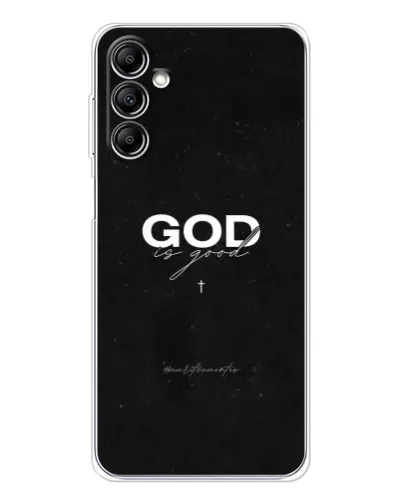 Чехол для Samsung Galaxy M35 5G с картинкой «GOD — Бог над всем» Чехол для Samsung Galaxy M35 5G с картинкой «GOD — Бог над всем»