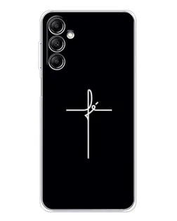 Чехол для Samsung Galaxy M35 5G с картинкой «Тонкий крест» Чехол для Samsung Galaxy M35 5G с картинкой «Тонкий крест»