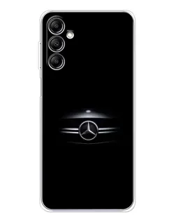 Чехол для Samsung Galaxy M35 5G с картинкой «Mercedes — абстрактные линии»