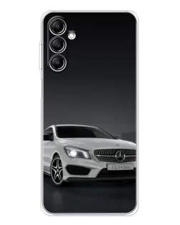 Чехол для Samsung Galaxy M35 5G с картинкой «Mercedes AMG GT Silver»