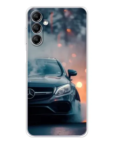 Чехол для Samsung Galaxy M35 5G с картинкой «Mercedes — ночной город» Чехол для Samsung Galaxy M35 5G с картинкой «Mercedes — ночной город»