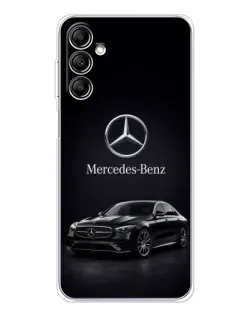 Чехол для Samsung Galaxy M35 5G с картинкой «Mercedes — решетка радиатора»