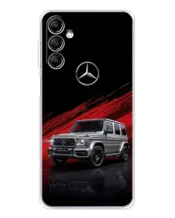 Чехол для Samsung Galaxy M35 5G с картинкой «Mercedes G-Class красный»