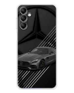 Чехол для Samsung Galaxy M35 5G с картинкой «Mercedes AMG — графика»