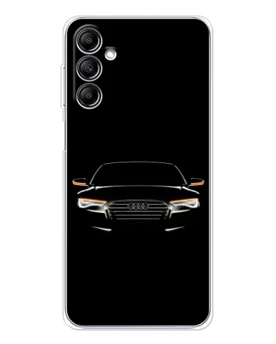 Чехол для Samsung Galaxy M35 5G с картинкой «Audi — ночной контур» Чехол для Samsung Galaxy M35 5G с картинкой «Audi — ночной контур»