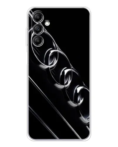 Чехол для Samsung Galaxy M35 5G с картинкой «Audi — абстрактные кольца» Чехол для Samsung Galaxy M35 5G с картинкой «Audi — абстрактные кольца»