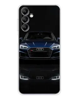 Чехол для Samsung Galaxy M35 5G с картинкой «Audi — ночное отражение»