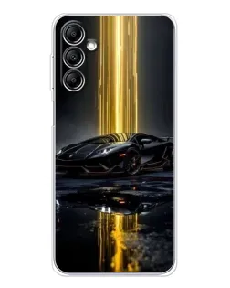 Чехол для Samsung Galaxy M35 5G с картинкой «Ночной Lamborghini драйв» Чехол для Samsung Galaxy M35 5G с картинкой «Ночной Lamborghini драйв»