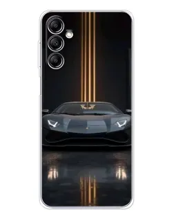 Чехол для Samsung Galaxy M35 5G с картинкой «Lamborghini золотые линии» Чехол для Samsung Galaxy M35 5G с картинкой «Lamborghini золотые линии»