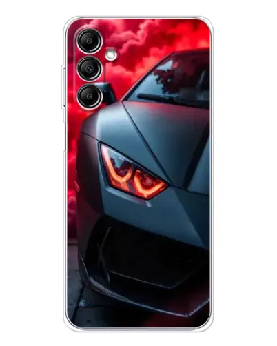 Чехол для Samsung Galaxy M35 5G с картинкой «Lamborghini красное сияние»