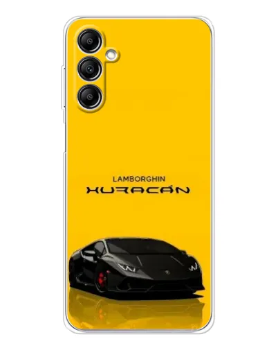Чехол для Samsung Galaxy M35 5G с картинкой «Lamborghini Huracan черный»