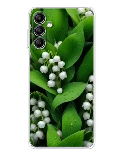 Чехол для Samsung Galaxy M35 5G с картинкой «Ландыши в зелени»