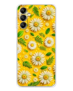 Чехол для Samsung Galaxy M35 5G с картинкой «Ромашковое солнце»