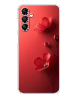 Чехол для Samsung Galaxy M35 5G с картинкой «Маковые соцветия»