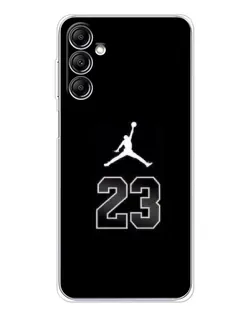 Чехол для Samsung Galaxy M36 5G с картинкой «Jordan Flight 23»
