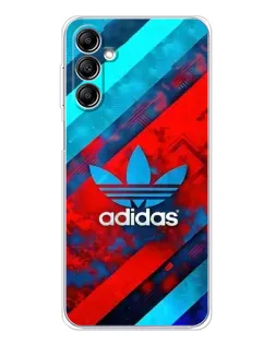 Чехол для Samsung Galaxy M36 5G с картинкой «Абстракция Adidas»