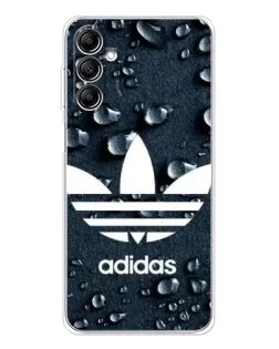 Чехол для Samsung Galaxy M36 5G с картинкой «Adidas Trefoil Blue»